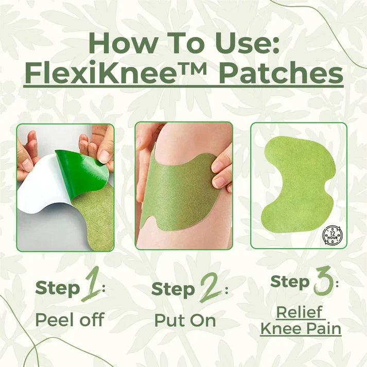 FlexiKnee™ Natural Knee Pain Patches
