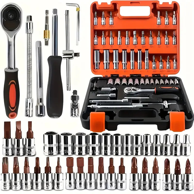 Multipurpose 40-in-1 Screwdriver & Socket Tool Kit Set
