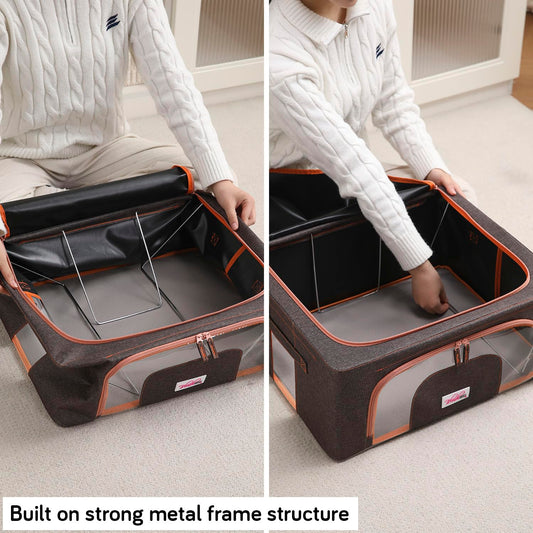 Wardrobe Storage Boxes I Water Resistant( Buy 1 Get 1 Free)