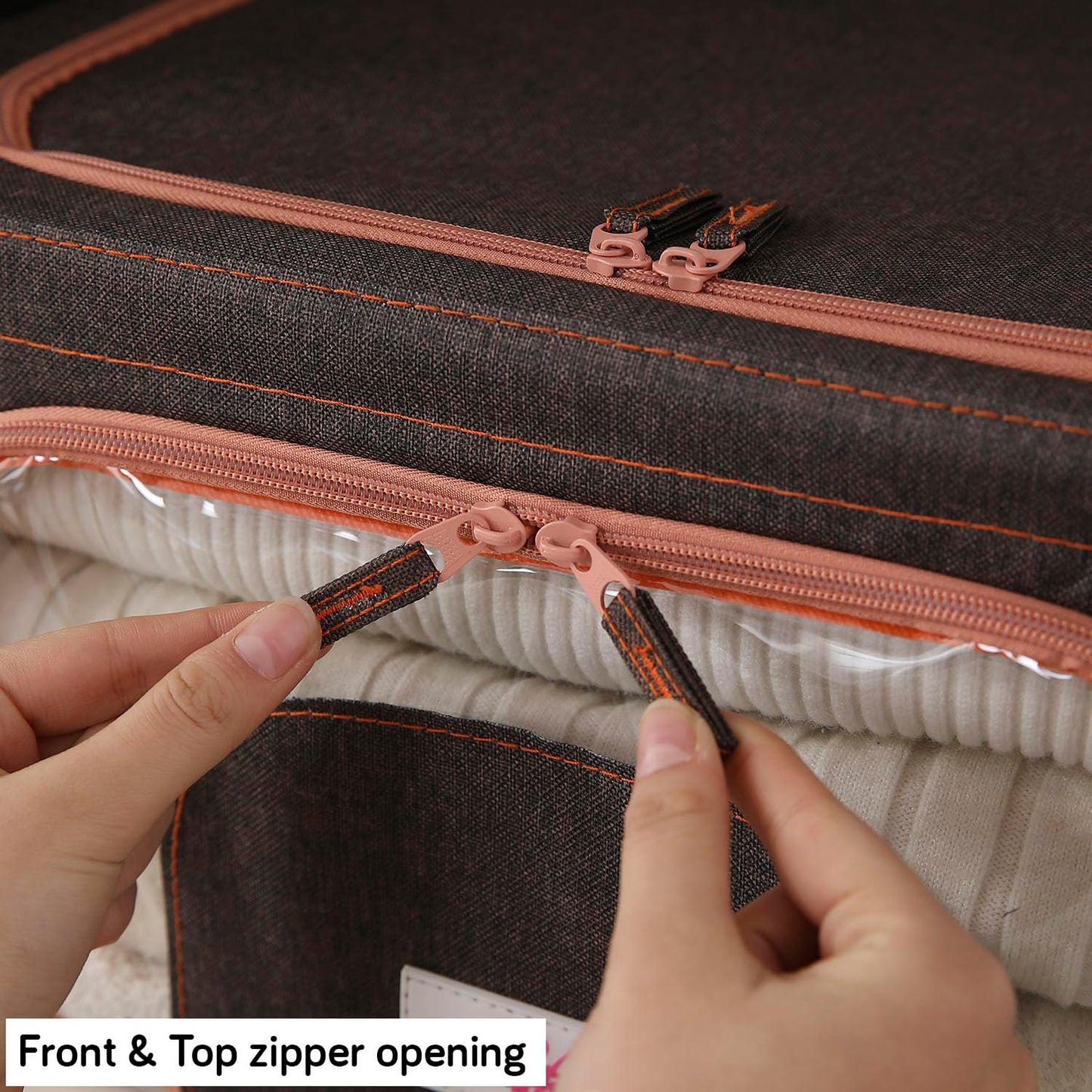 Wardrobe Storage Boxes I Water Resistant( Buy 1 Get 1 Free)