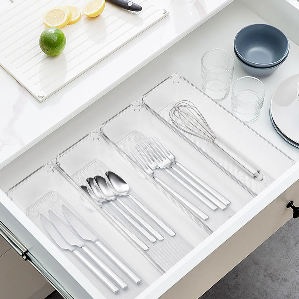 SortTray | Clear Drawer Organizer Tray
