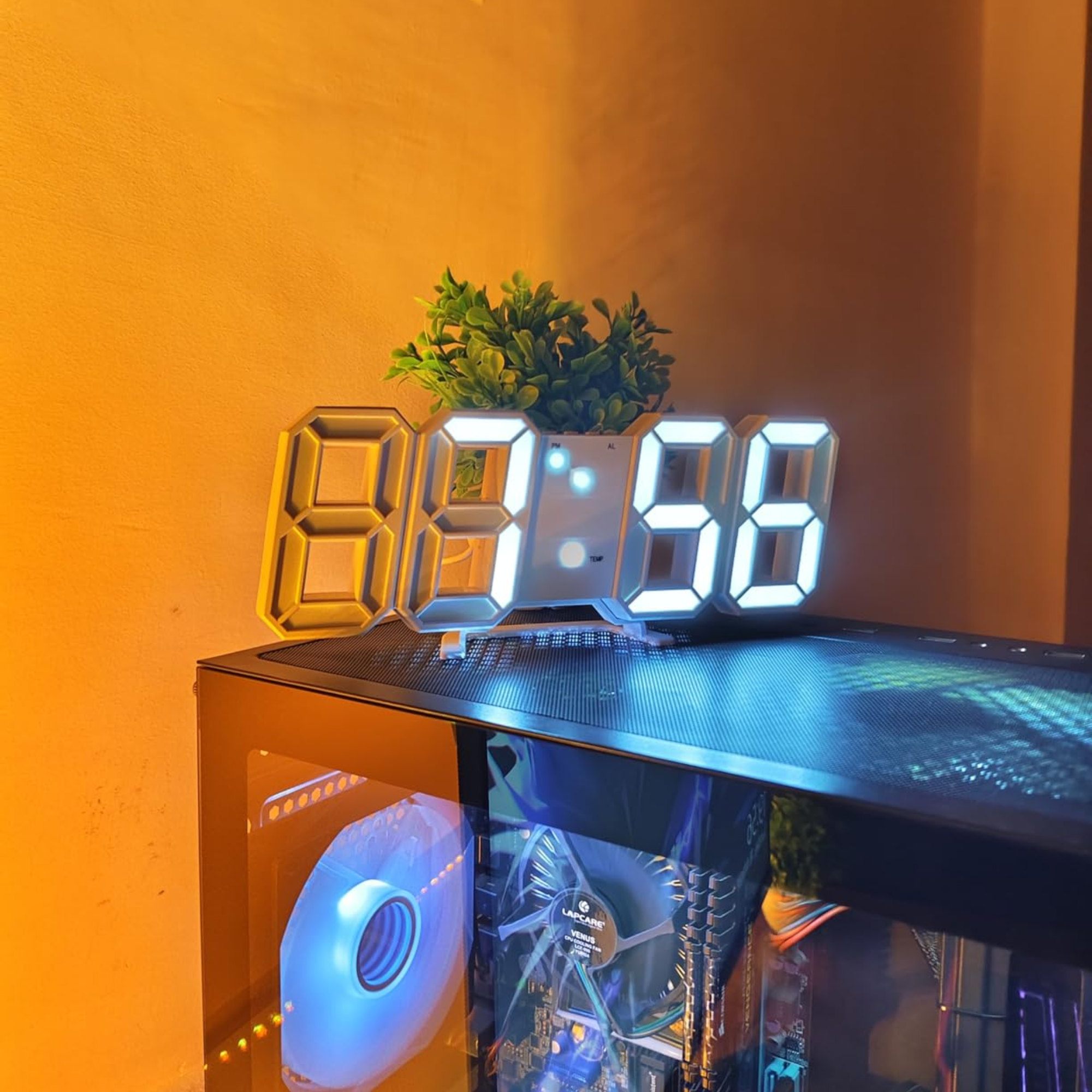 3D Minimalist clock