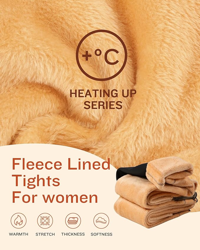 Fleece Lined Leggings Free Size (26-34 inch)
