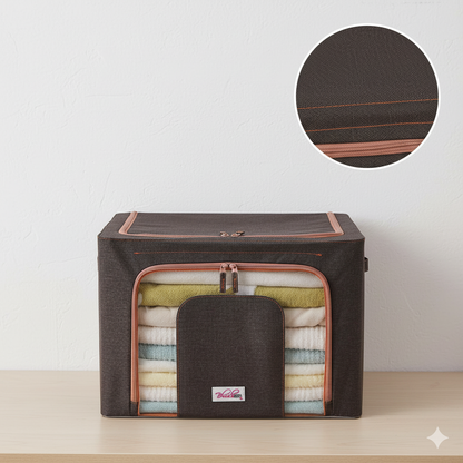 Wardrobe Storage Boxes I Water Resistant( Buy 1 Get 1 Free)