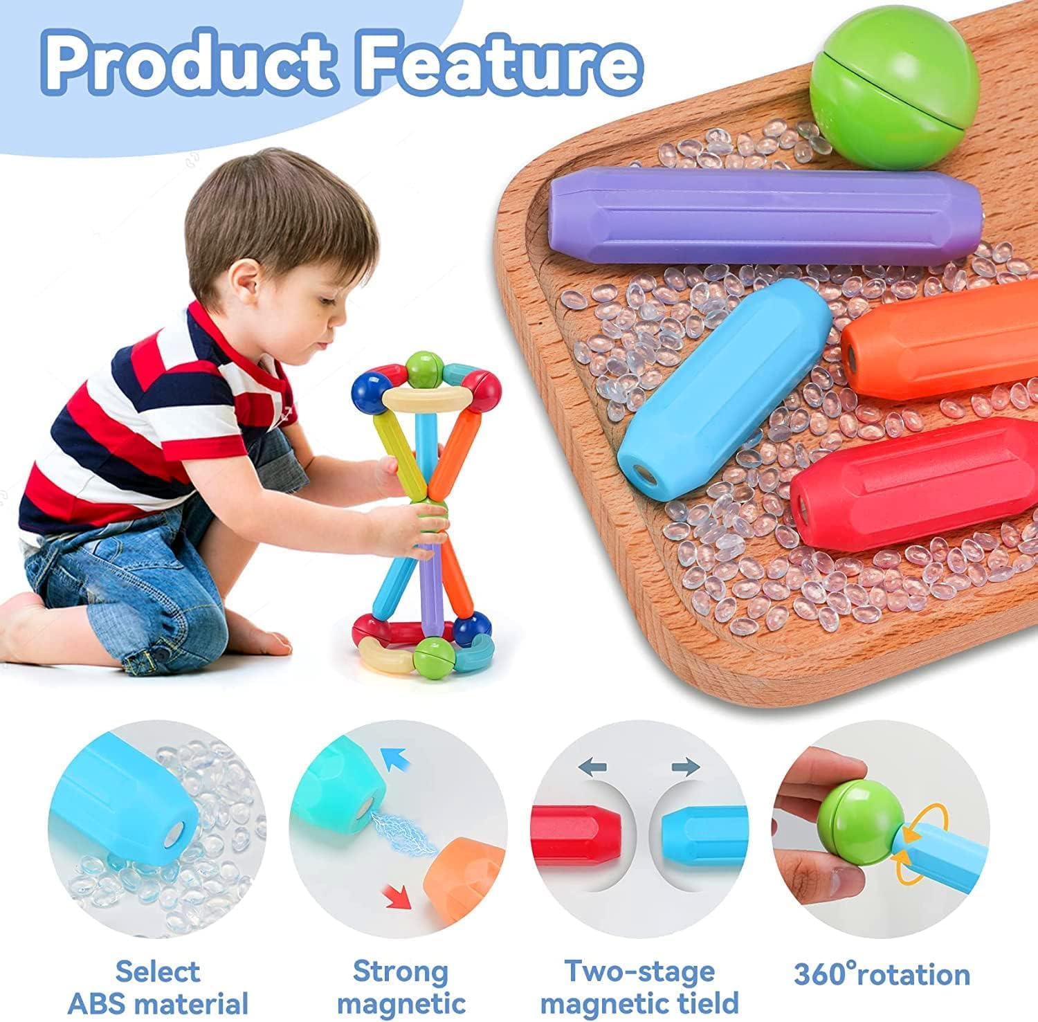 Magnetic Sticks Building Blocks