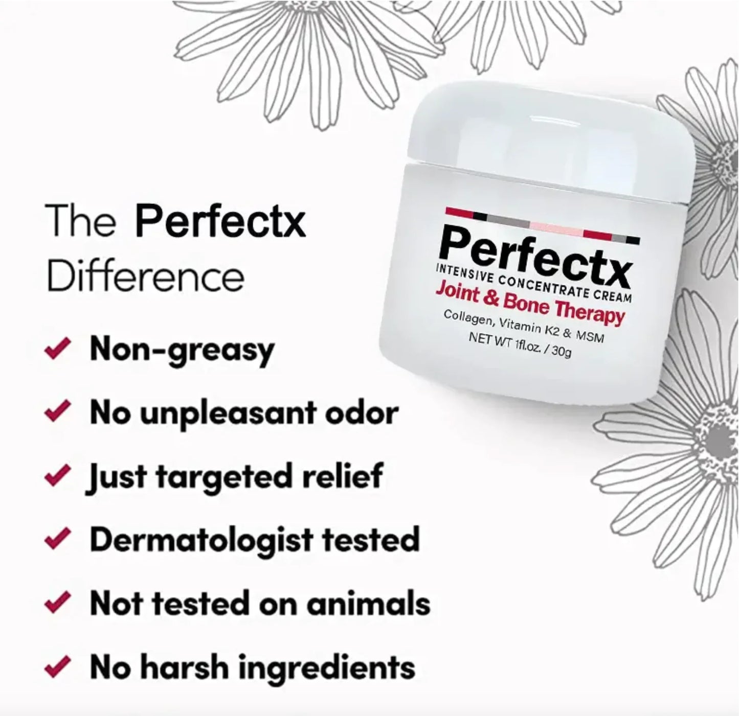 Perfectx™ Joint & Bone Therapy Cream (Buy 1 Get 1 Free)