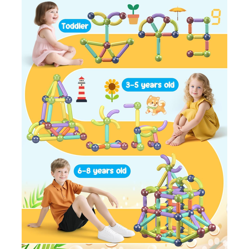 Magnetic Sticks Building Blocks