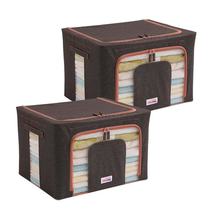 Wardrobe Storage Boxes I Water Resistant( Buy 1 Get 1 Free)