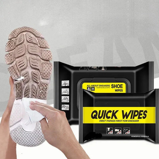 Instant Shoe Cleaning Wipes (Pack of 80 Wipes)