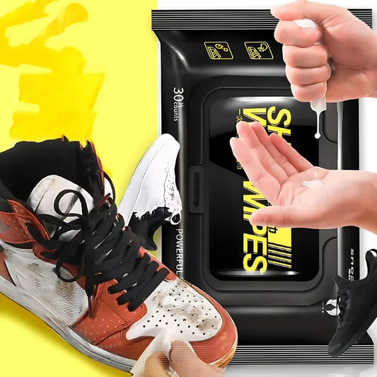 Instant Shoe Cleaning Wipes (Pack of 80 Wipes)